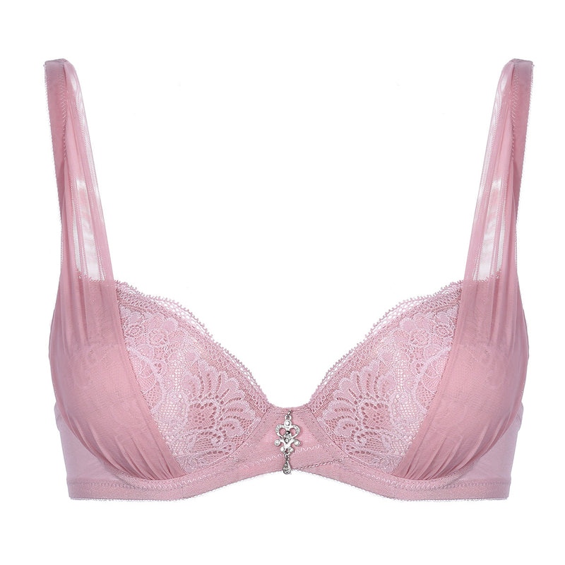 Yiselle Floral Lace Pushup Bra