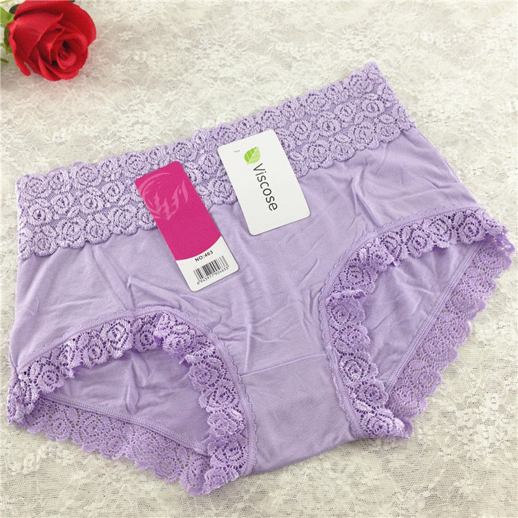 F&R Soft Lace High Waist Panty