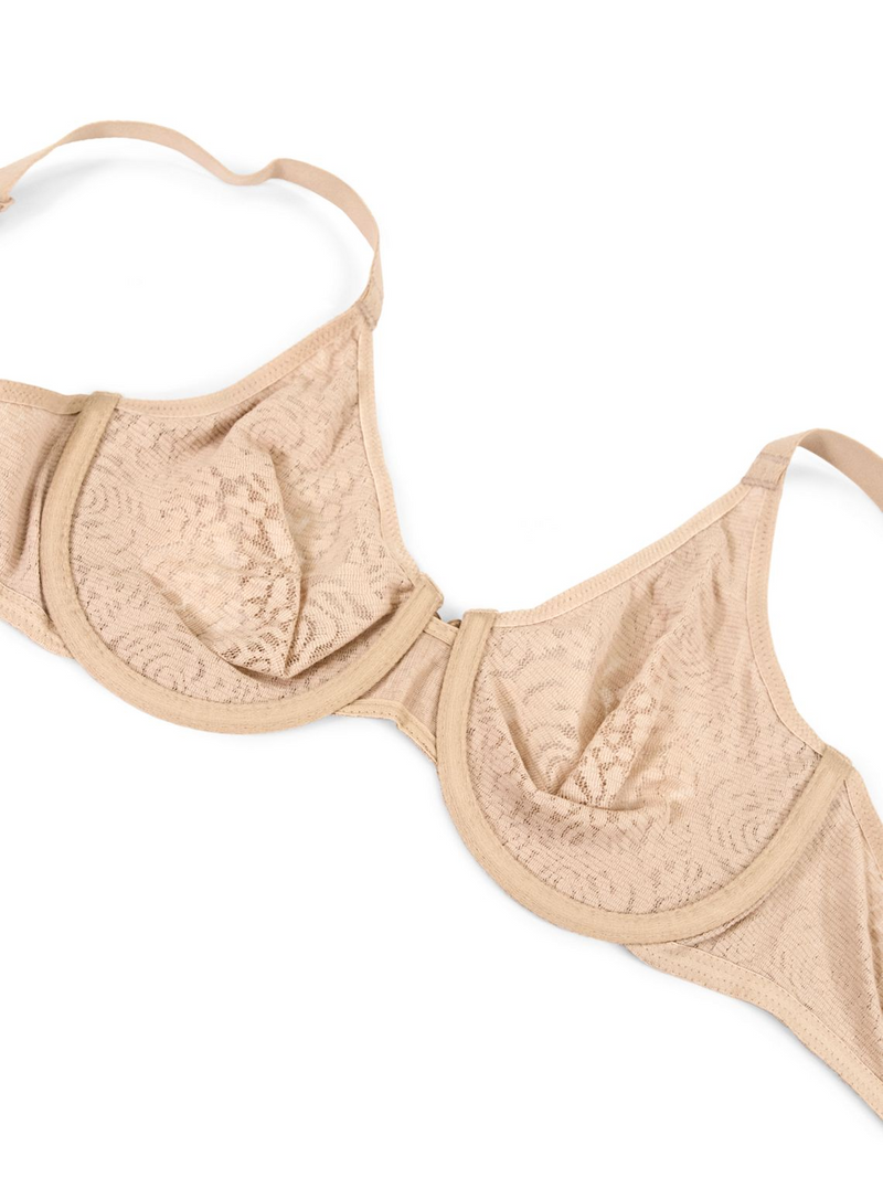 Wacoal Halo Lace Underwired Plunge Bra - Belle Lingerie