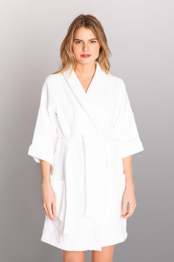PJ SALVAGE Spa Day Embroidered Robe